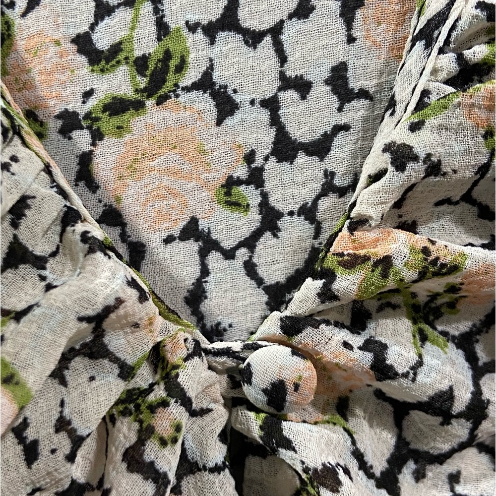 Free People Gigi Antique Combo Floral Printed Maxi Dress Women’s Size Small NWT - Picture 7 of 12